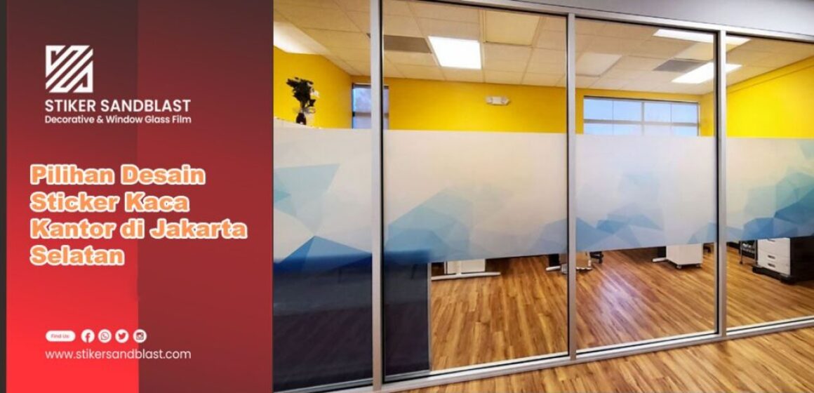 desain sticker kaca kantor jakarta selatan