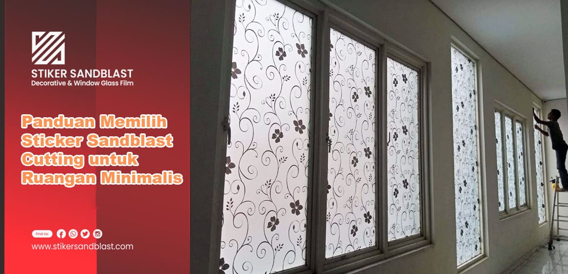 sticker sandblast cutting untuk ruangan minimalis sticker sandblast cutting untuk ruangan minimalis