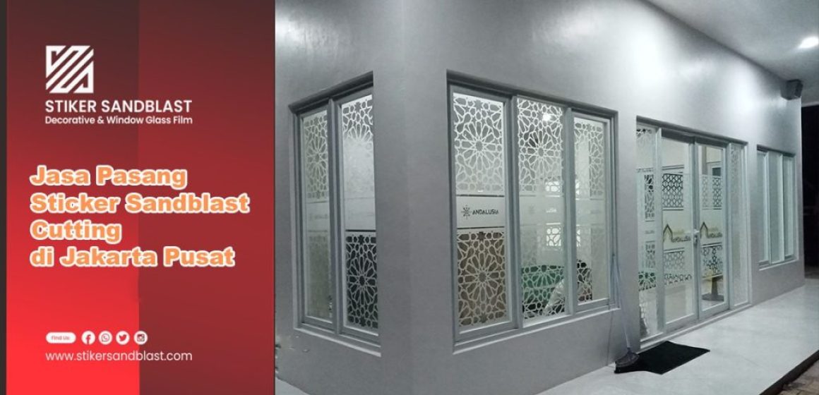 sticker sandblast cutting jakarta pusat