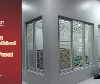 sticker sandblast cutting jakarta pusat